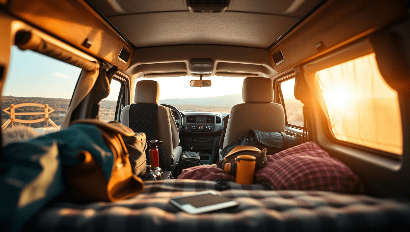 Louer un van : checklist avant départ et état des lieux
