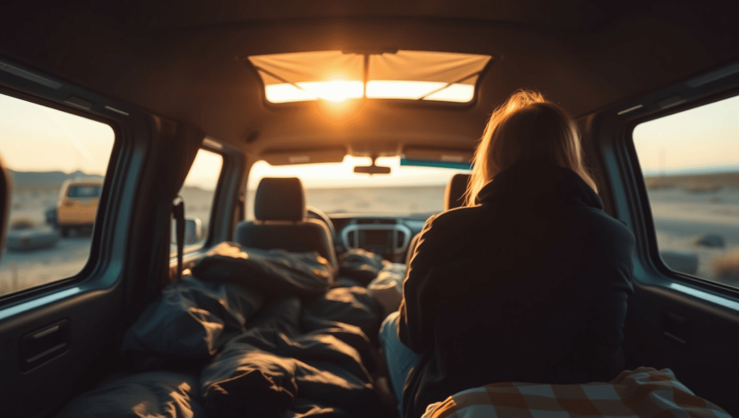 Vanlife petit budget : dormir discret et gratuit