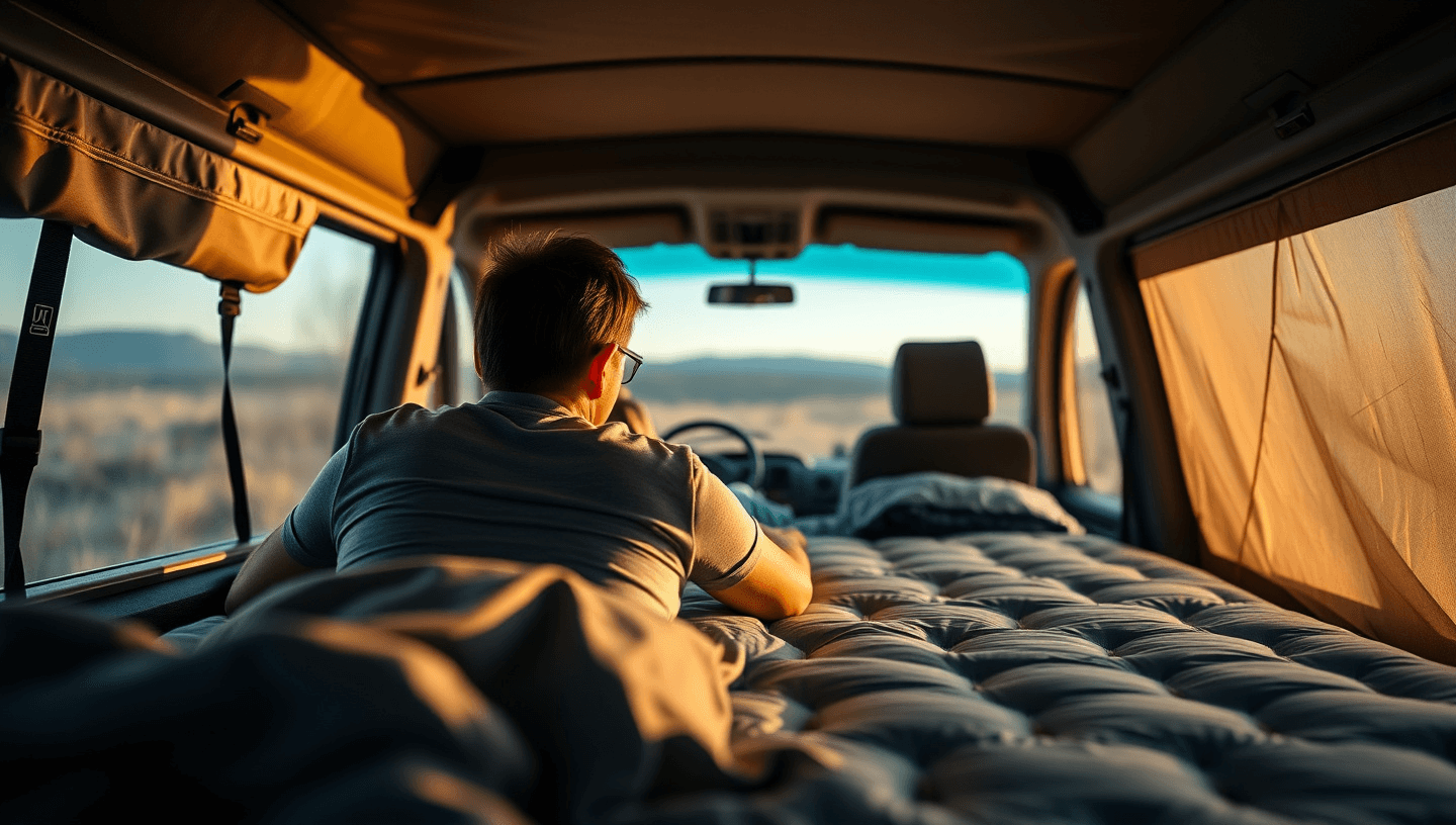 Épaisseur de matelas de camping : le bon choix selon terrain