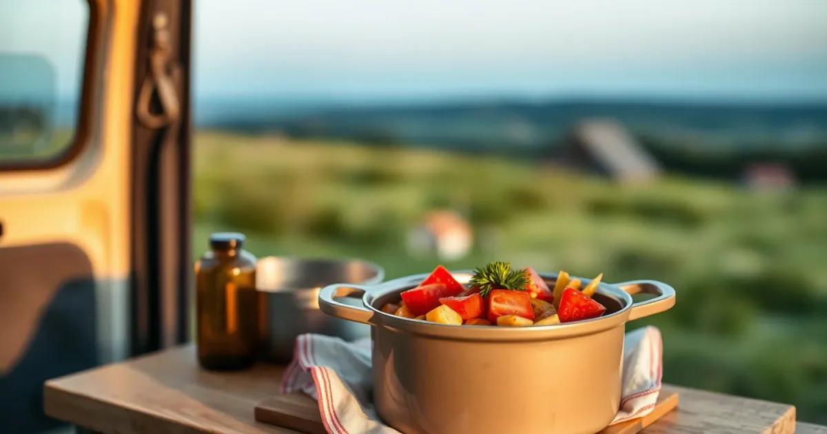 Repas one-pot au réchaud : 10 idées prêtes en 15 min