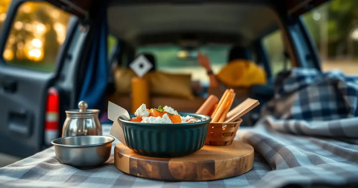 Petit-déj au camping sans vaisselle : 8 idées rapides
