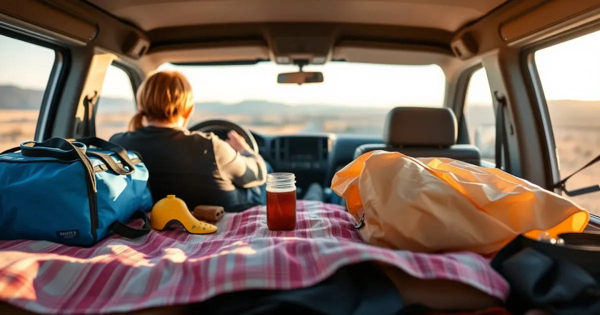 Check-list départ van ou tente : 30 min et zéro oubli
