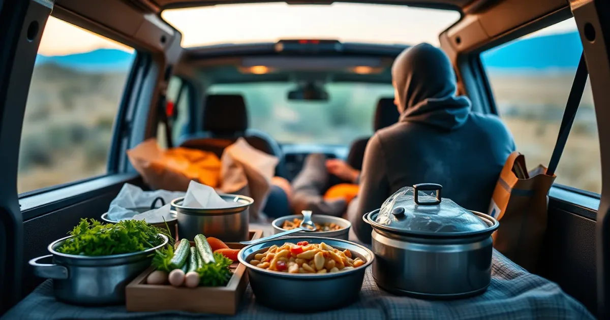 Batch cooking en van : 3 bases pour 6 repas express