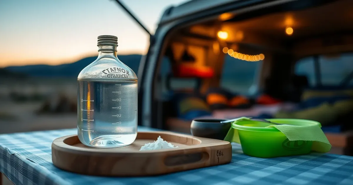 Eau potable en camping : dire adieu au goût de plastique