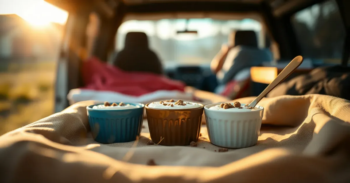 Porridge en bocal au camping : 6 recettes sans cuisson